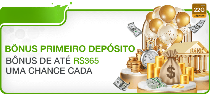 22g — elemento que ancora a identidade visual, com composição limpa, pensado para estimular a abertura de novas apostas.